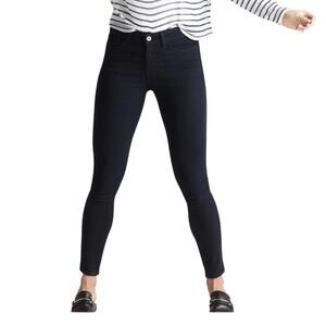 Yummie Women's navy denim ‘Eclipse’ high waisted skinny jeans (27)